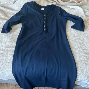 Lou Lou & Company Everyday dress. New style. Navy.